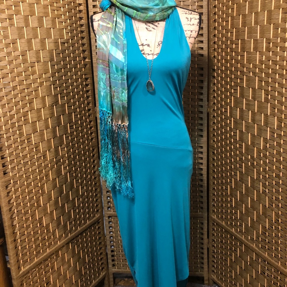 Halston Heritage Lined Jersey Dress (NWT) size med